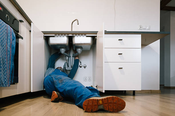 Professional Plumbing technician working in Clinton Township, MI